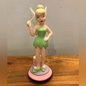 Disney Tinker Bell Green and Pink Figurine